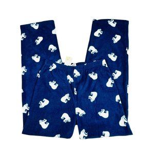 Men's/Boys Leveret Fleece Polar Bear Print Pajamas - XS - NWT